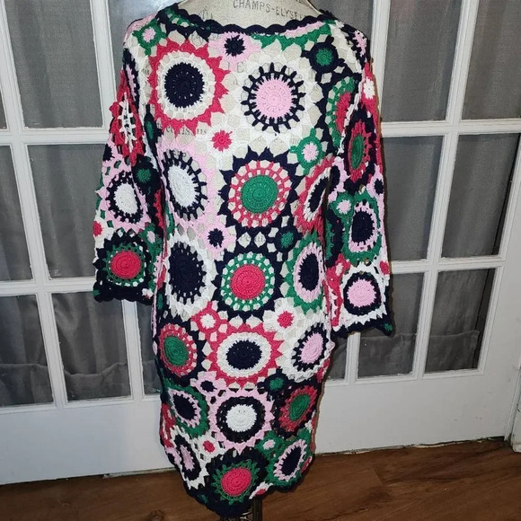 ASOS Womens Crocket Flower Sweater Dress‎ US 2 - Picture 1 of 5